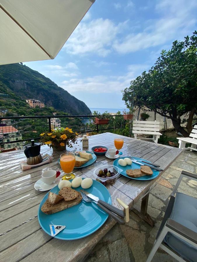 リオマッジョーレVillino Caterina House: Big Terrace Seaviewアパートメント エクステリア 写真