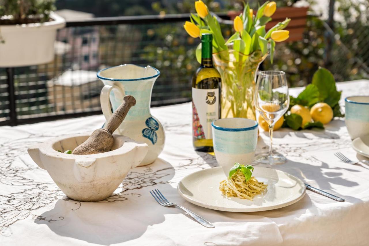 リオマッジョーレVillino Caterina House: Big Terrace Seaviewアパートメント エクステリア 写真
